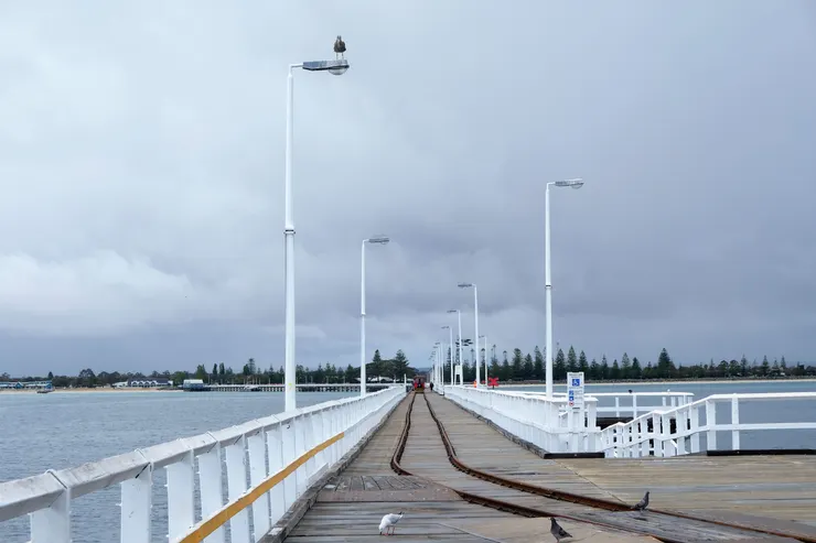 長堤終點等火車