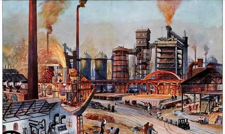 工業革命需要大量的煤炭當作燃料