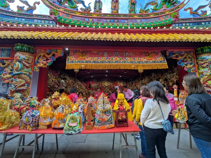 有幸見到百尊媽祖