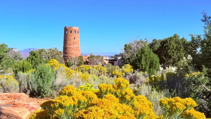 大峽谷南緣最高的建築瞭望台