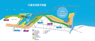 花蓮港平面圖(圖片來源：花蓮港務分公司)