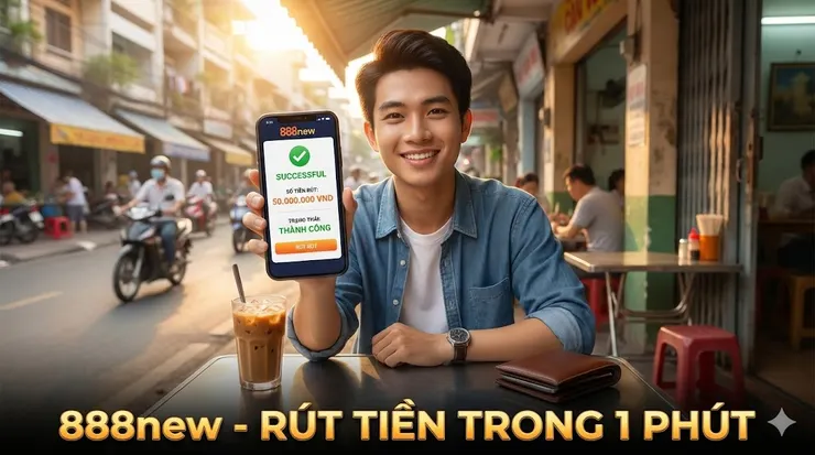 Chia sẻ thực tế cách rút tiền 888new nhanh nhất năm 2026