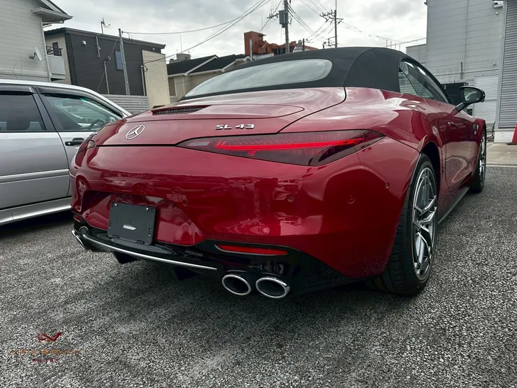 Mercedes-AMG SL43 日規外匯車交車紀錄｜性能敞篷跑車再添一筆代購實績