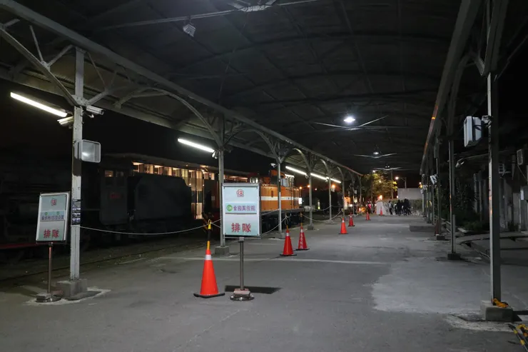 幾乎沒有使用到的排隊動線