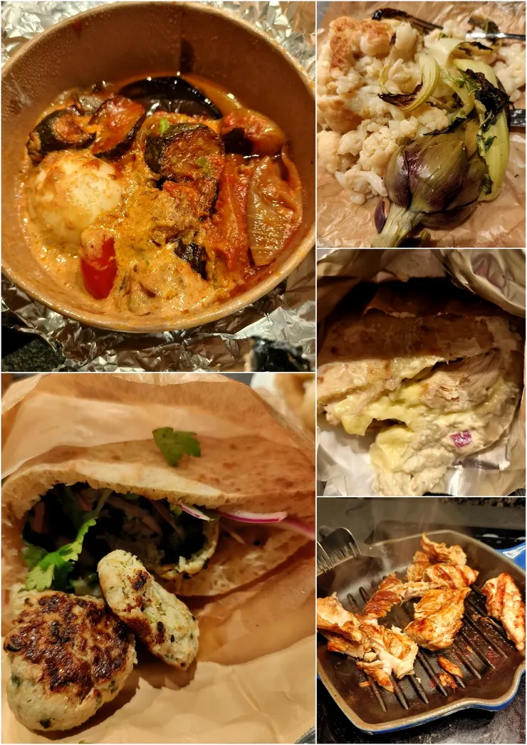 【在Miznon買的晚餐】