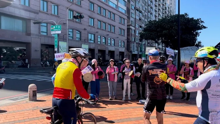 台南幸福社的熱烈擊鼓歡迎