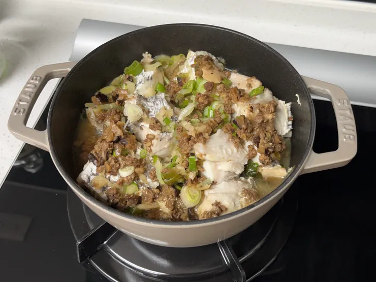 肉燥 煲 鮸魚頭