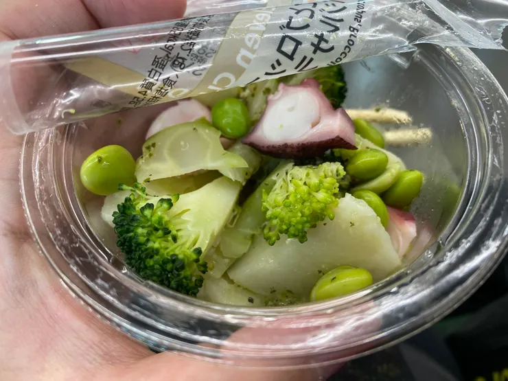 還有下酒菜（章魚好好吃🤤）