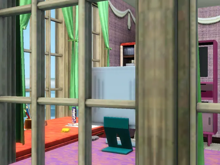 從外面看這房間確實不錯。