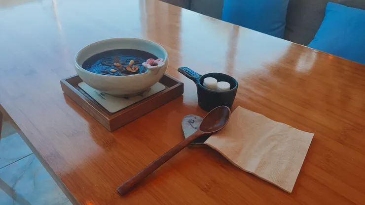 熱呼呼的紅豆湯