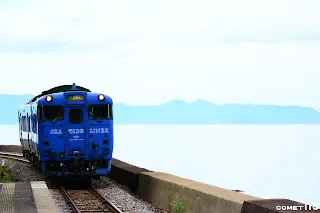 月台上就有無敵海景