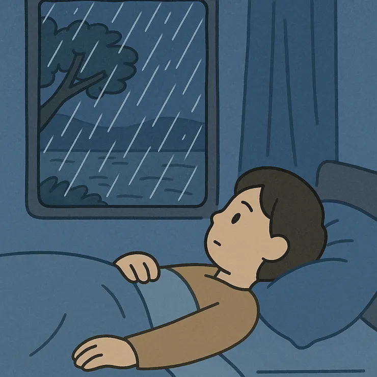 悠悠醒來聽見雨聲