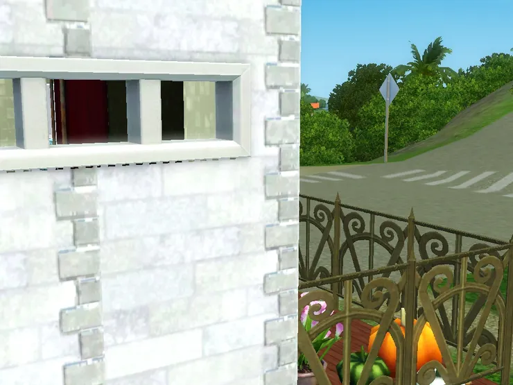 這是房子的另一邊，很少人會特意過來這邊。