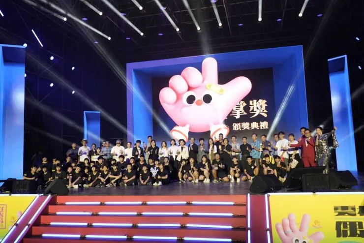 ▲頒獎典禮各界翹楚齊聚一堂，向藝師表達最高敬意，也鼓舞新生代藝師。(雲林縣政府提供)