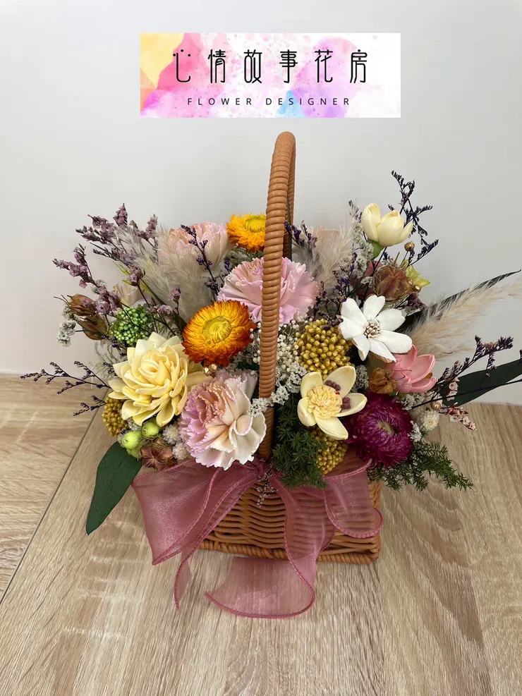 台南乾燥花選擇:心情故事花房