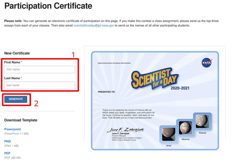 圖源：截圖於NASA科學家的一天(2020-2021)