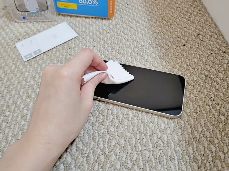 Simmpo iPhone 護眼霧面 TÜV 抗藍光簡單貼