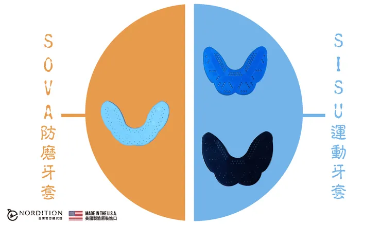🔹SISU® 運動牙套   V.S  🔸SOVA® 防磨牙牙套