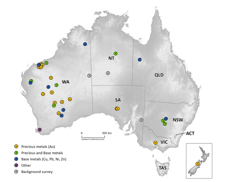 UltraFine+分析專案實驗室遍布澳洲各地
