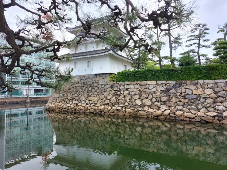 高松城隅的艮櫓