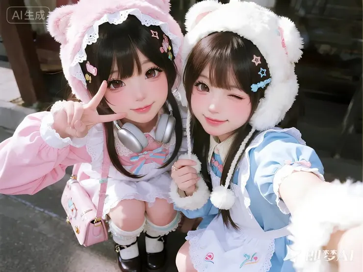 涔姐姐再放送,就是要可愛!❤️💚💛💕💕