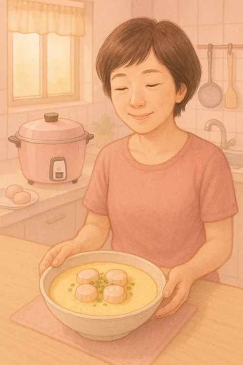 干貝蒸蛋｜ChatGPT生成