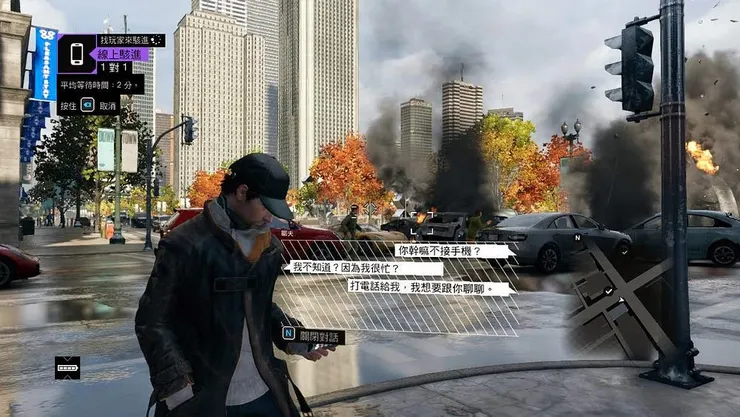 看門狗系列一直在探索與NPC的交互方式