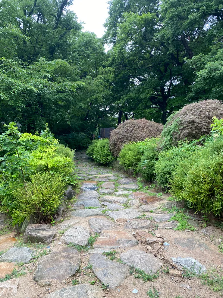 寺廟的入口通道之一