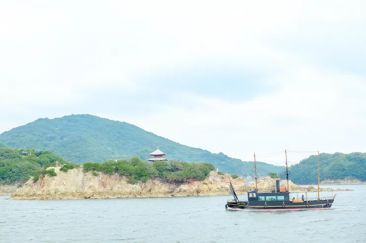 平成伊呂波丸、弁天島、仙醉島