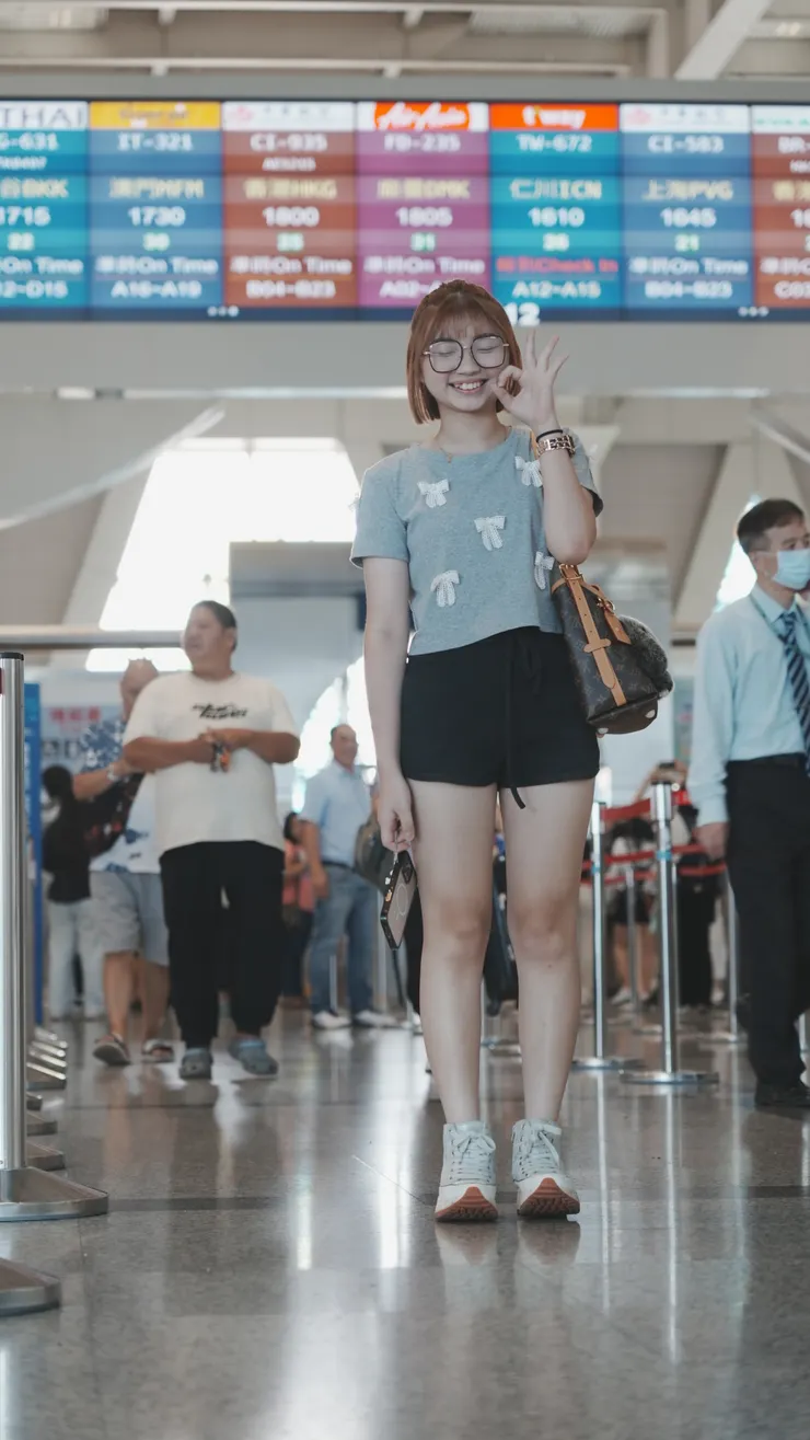 出發前傳統位置拍一張