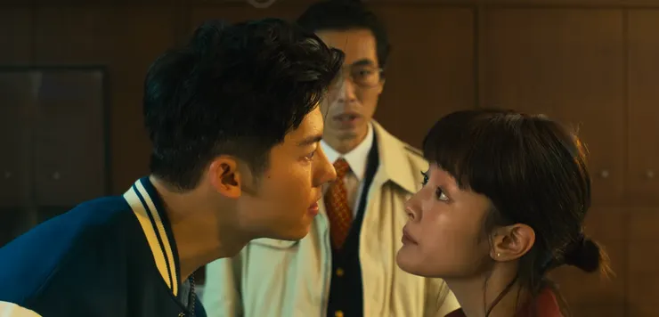 兩人互相對峙(是我喜歡的場景，多少有點圖文不符) (圖片來源:Netflix)