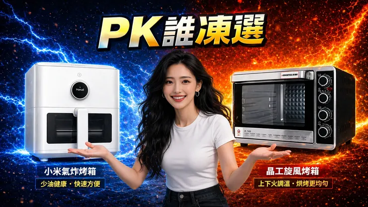 氣炸鍋 vs 旋風烤箱，小資族的第一台「免顧火」神器怎麼挑？