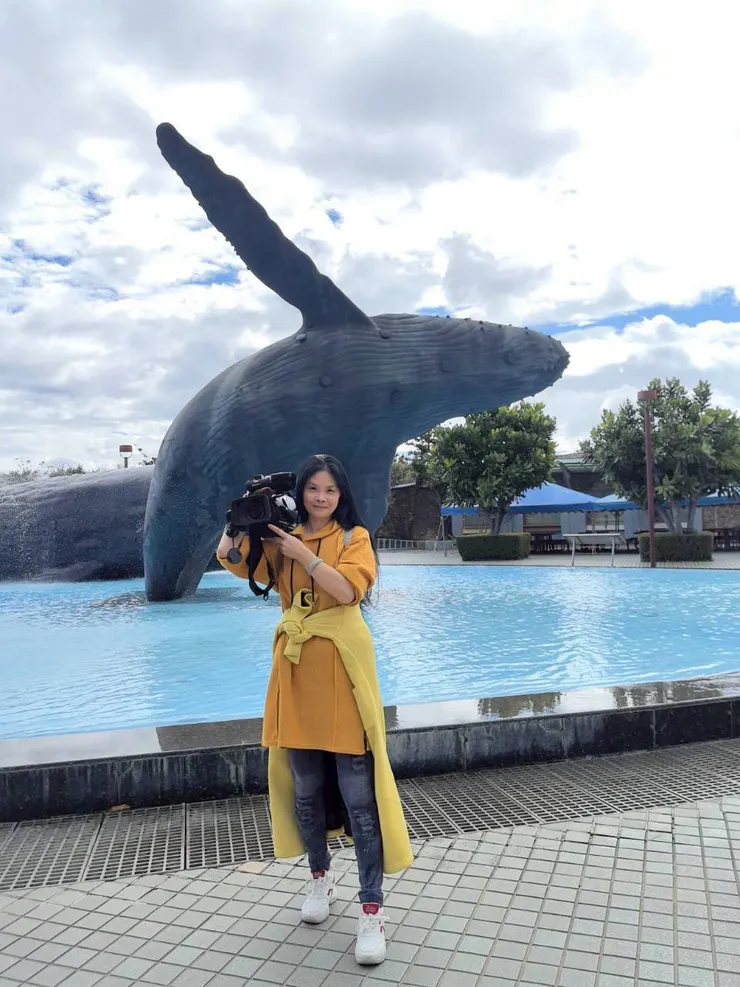 思考「已是天上人間」追求內心的富足可可、國立海洋生物博物館（圖/彭可可提供）