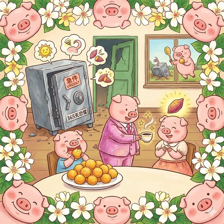 AI繪圖：平安保衛戰