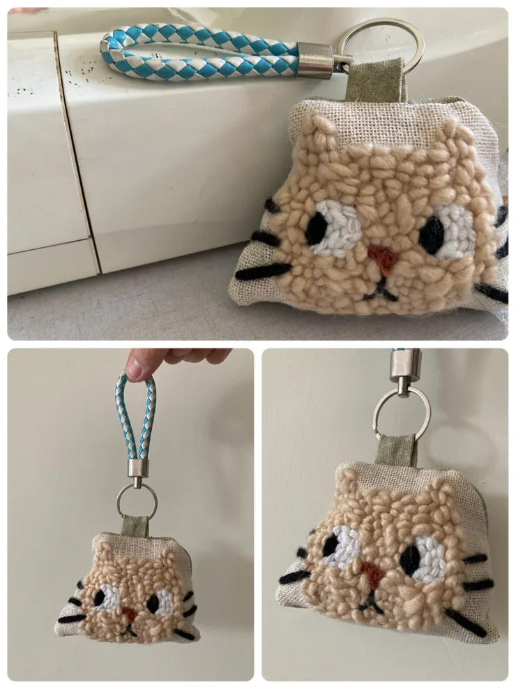 完成品覺得蠻可愛的！