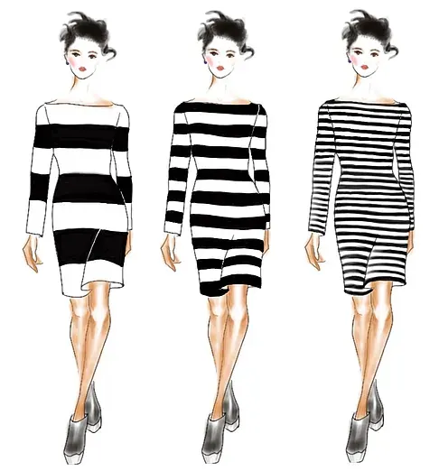 視覺體積 : 左 > 中 > 右