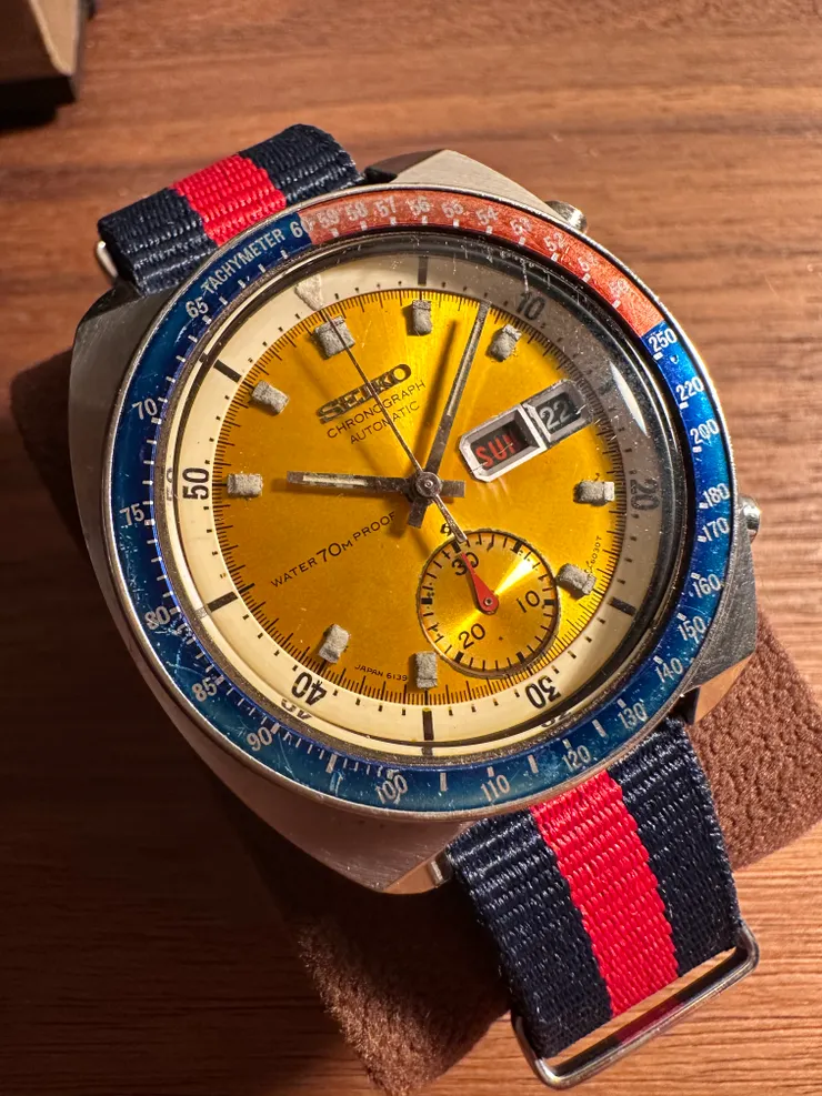 Seiko 6139 chronograph