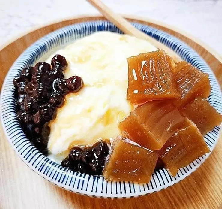 奶蜜黑粿雪花冰