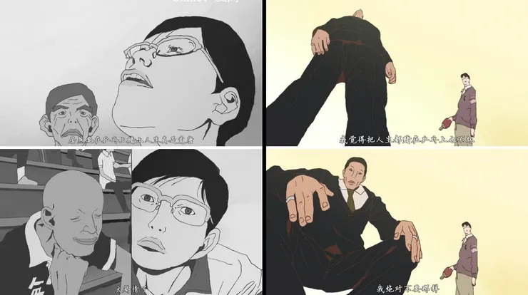 Smile & 龍一之間的對立想法轉換 ( 年輕 v.s. 長大 )