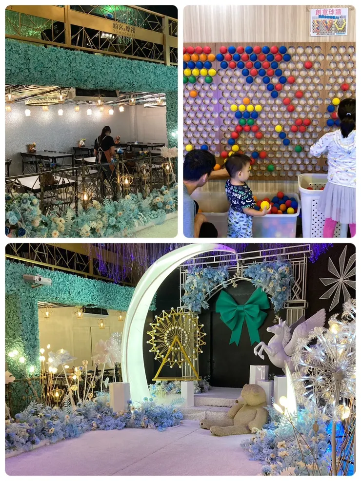 夢幻的雪地造景！