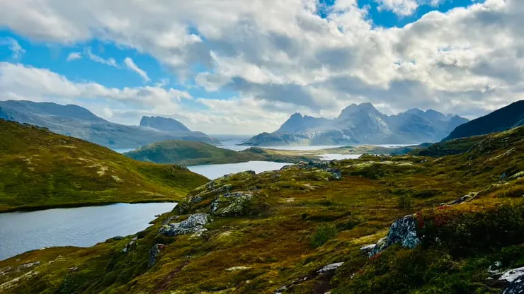 冰川地形的美景