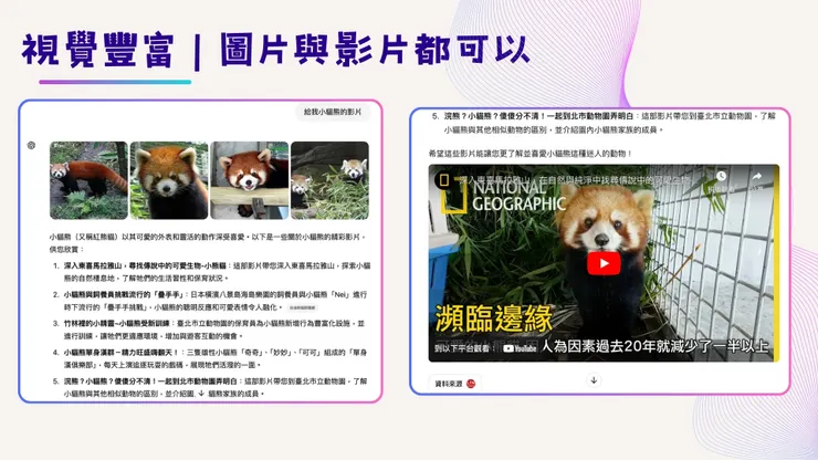 SearchGPT 獲得豐富的圖片