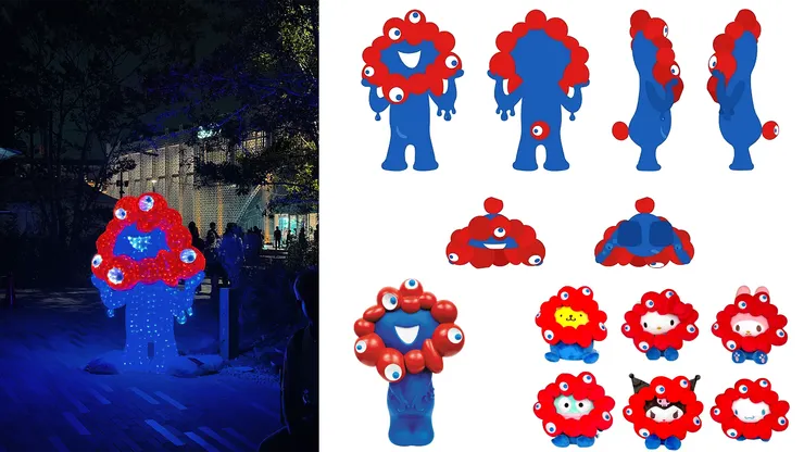 萬博吉祥物「脈脈」