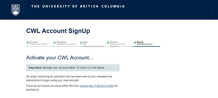 圖二：CWL申請系統介面