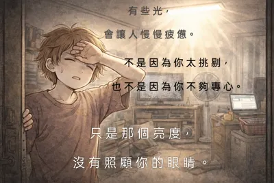 你以為是情緒，其實是光線在消耗你