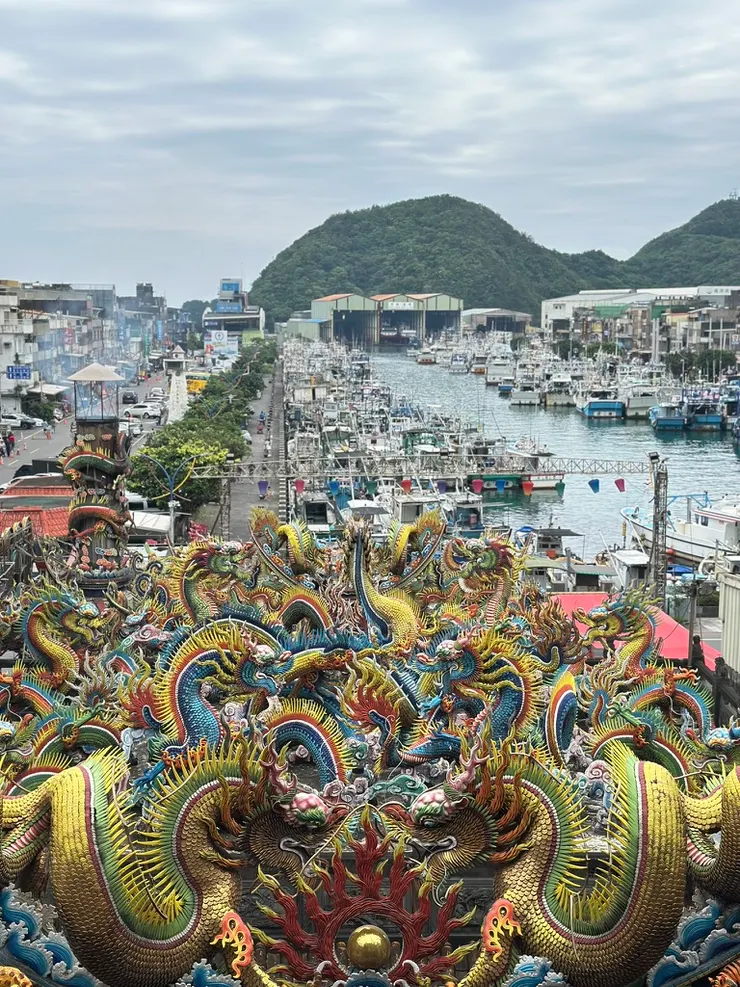 三樓金媽祖看出去的景觀