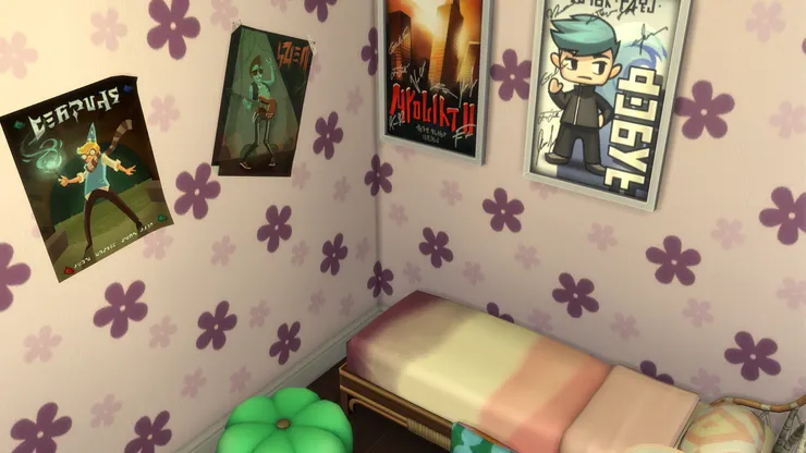 房間的主人也一定跟這裏一樣:又可愛又酷。