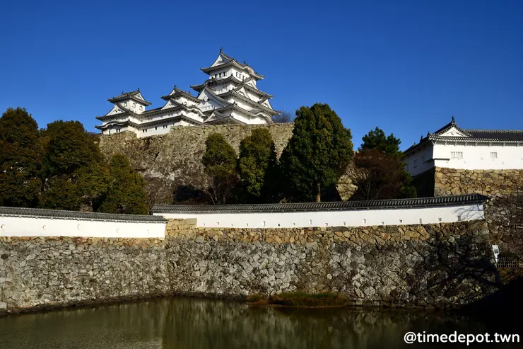 昔日作為限制敵軍進攻路徑的三國堀，如今意外成為打卡亮點