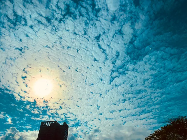 某天的天空ＸＤ～！