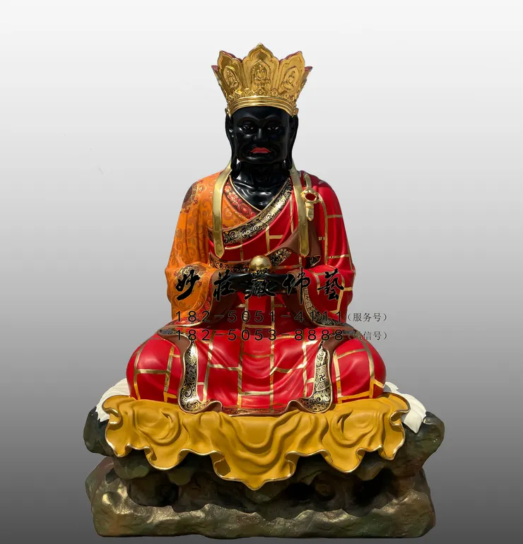 銅雕清水祖師塑像